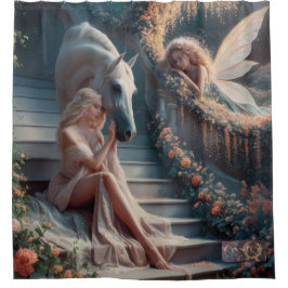 "Etherische Bond" douchegordijn