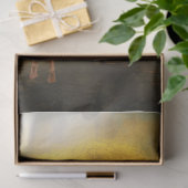 Etherische boom, Ballerina staand, Levendig geel Tissuepapier (Geschenk)