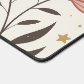 ETHERISCHE botanische maanverlichte patroon - Bloe Bureaumat (Hoek)