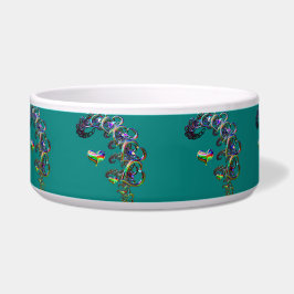 ETHERISCHE Cascade van Hearts Pet Bowl Voerbakje