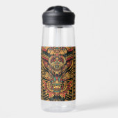 ETHERISCHE CYAAN "Aztec Dream" Hydratie Waterfles (Voorkant)