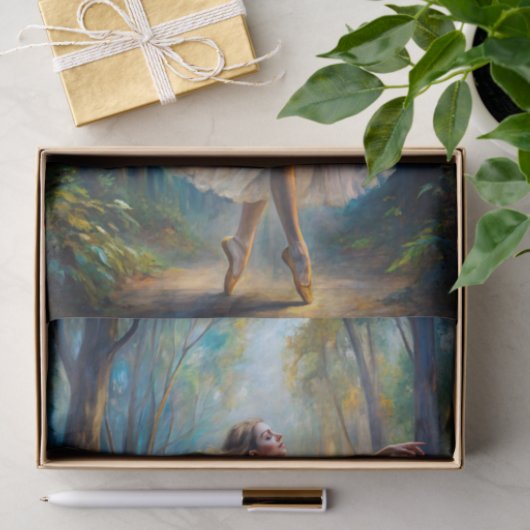 etherische-dansontkoppeling tissuepapier (Geschenk)