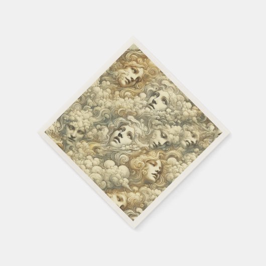 ETHERISCHE DRIFT - Gotisch Victoriaans Servet (Hoek)