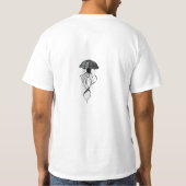 ETHERISCHE DRIFT: Jellyfish Serenity T-shirt (Achterkant)
