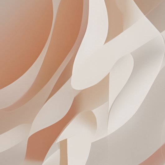 "Etherische dynamiek" | Aardse tinten Abstracte ku Poster