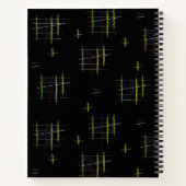 Etherische Echoes Spiraal Notitieboek (Achterkant)