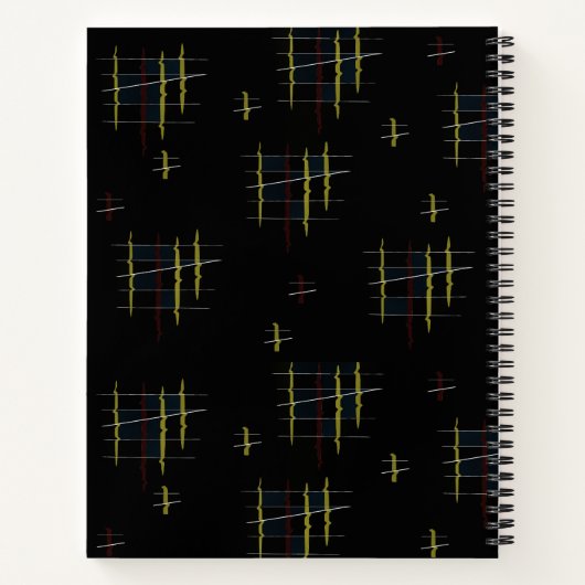 Etherische Echoes Spiraal Notitieboek (Achterkant)