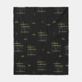 Etherische echo's fleece deken (Voorkant)