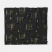 Etherische echo's fleece deken (Voorkant (Horizontaal))