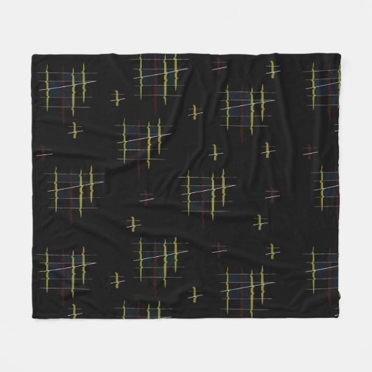 Etherische echo's fleece deken (Voorkant (Horizontaal))