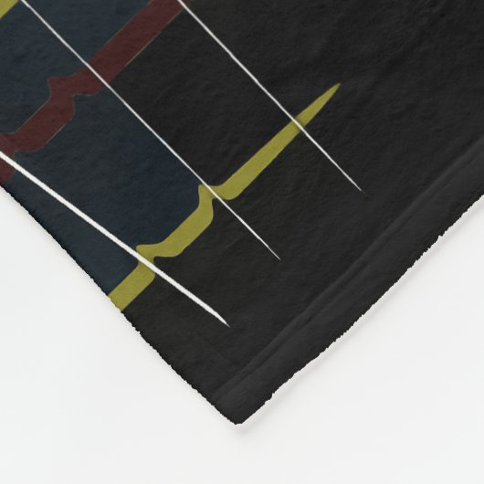 Etherische echo's fleece deken (Hoek)