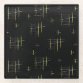 Etherische echo's glazen onderzetter (Voorkant)