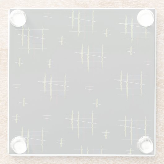 Etherische echo's glazen onderzetter (Achterkant)