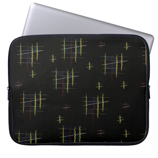 Etherische echo's laptop sleeve (Voorkant)