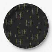 Etherische echo's papier Borden Papieren Bordje (Voorkant)