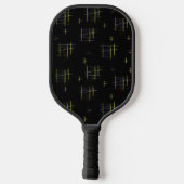 Etherische echo's pickleball paddle (Achterkant)
