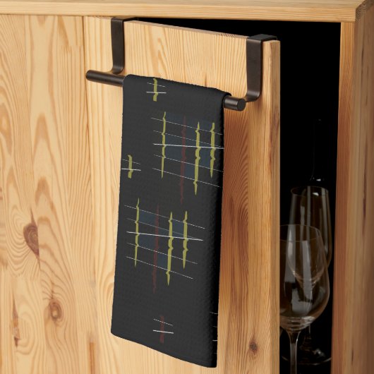 Etherische echo's theedoek (Derde Gevouwen)