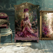 Etherische Elegantie Bourgondische Wijnportret & B Tissuepapier