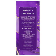 ETHERISCHE ELEGANTIE: Paarse Geode-geïnspireerde b