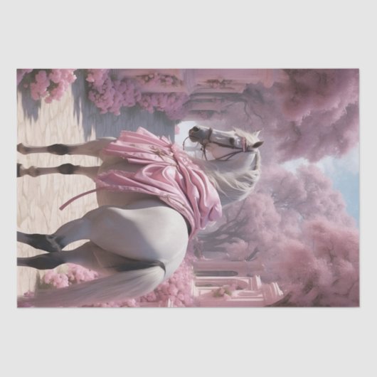 Etherische Elegantie Tissuepapier (Voorkant)