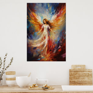 Etherische Engel Art Poster