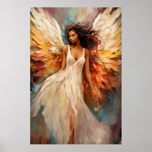 Etherische Engel Art Poster