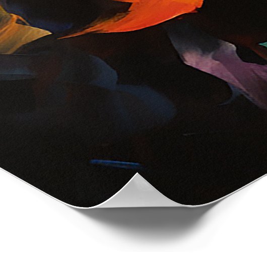 Etherische Engel Art Poster (Hoek)