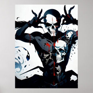 Etherische epitaaf poster