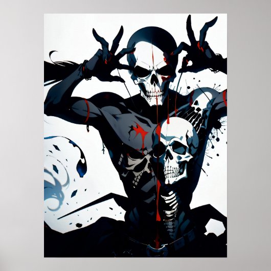 Etherische epitaaf poster (Voorkant)