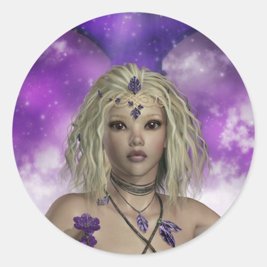 Etherische Fairy Stickers (Voorkant)