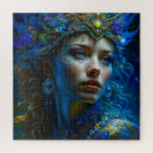 Etherische Fantasy Art Prinses Warrior Mystiek Legpuzzel (Verticaal)