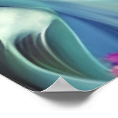 Etherische fantasy kunst | Mooie fee verjaardag Poster (Hoek)