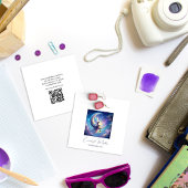 Etherische Fee Maan Godin Sieraden Delights Vierkante Visitekaartjes