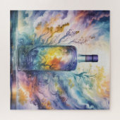 Etherische Fluisteringen - Magische Toverdrankfles Legpuzzel (Horizontaal)