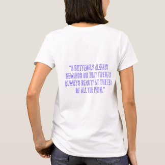 "Etherische Flutter: Vlinder geïnspireerd T-shirt