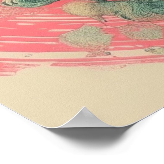 ETHERISCHE FUSIE: Levendige elegantie Poster (Hoek)