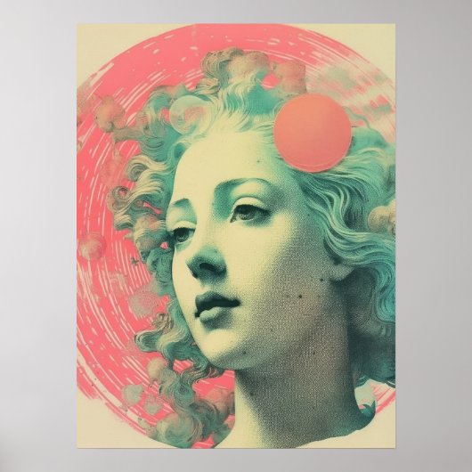 ETHERISCHE FUSIE: Levendige elegantie Poster (Voorkant)