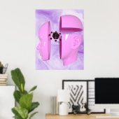 Etherische Geest, Massale Bewustzijn Poster (Thuiskantoor)