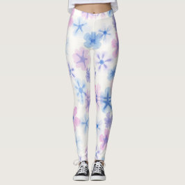 etherische gelijktijdeffect met doorschijnende was leggings