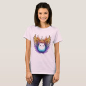 etherische gevleugelde cutie t-shirt (Voorkant volledig)