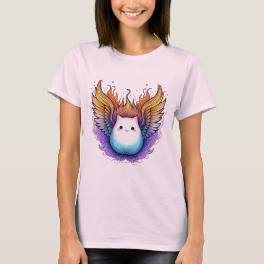 etherische gevleugelde cutie t-shirt (Voorkant)