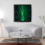 Etherische gloed foto afdruk