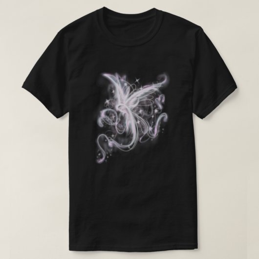Etherische Gloed Phoenix Cyber Y2K Grafisch T-shirt (Design voorkant)
