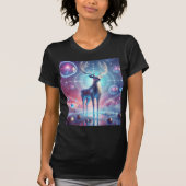 ETHERISCHE Glowing Stag T-Shirt Design. (Voorkant)