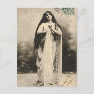 etherische godin Briefkaart