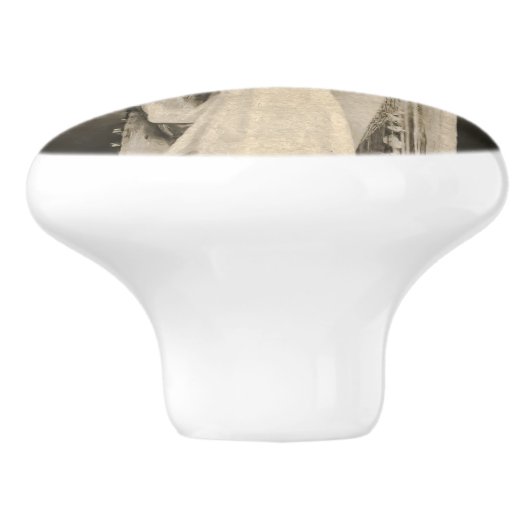  etherische godin Briefkaart Keramische Knop (Zijkant)