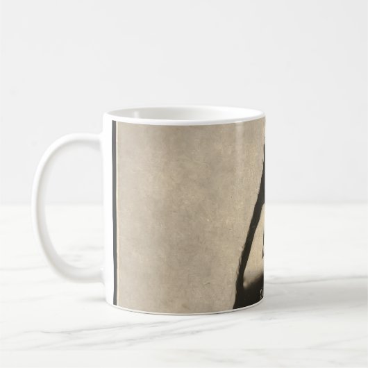  etherische godin Briefkaart Koffiemok (Links)