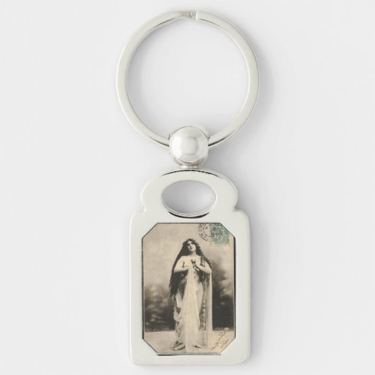  etherische godin Briefkaart Sleutelhanger (Voorkant)