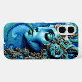 ETHERISCHE GODIN: Fusie van kunst en fantasie Case-Mate iPhone Case (Achterkant (horizontaal))