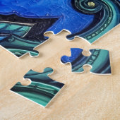 ETHERISCHE GODIN: Fusie van kunst en fantasie Legpuzzel (Zijkant)